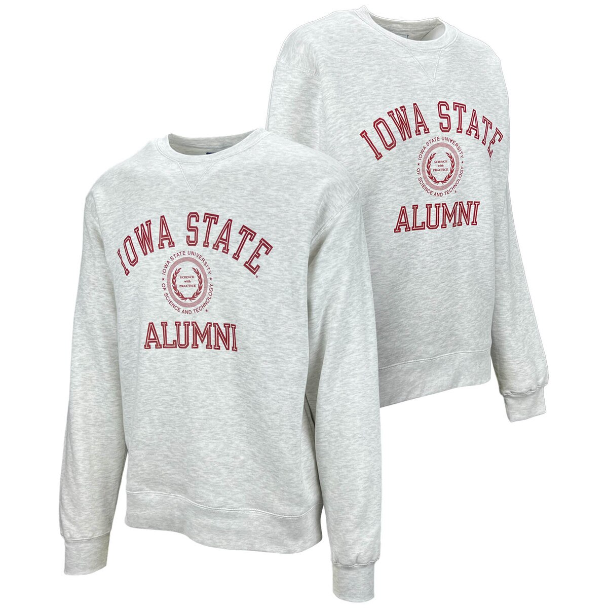 Gear Alumni Seal Gray Crewneck